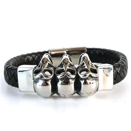 Stainless Steel Skulls Bracelet