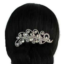 Rhinestones Teardrop Hair Pin