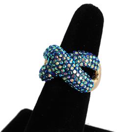 Crystal Knot Stretch Ring