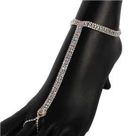 Rhinestones Ankle