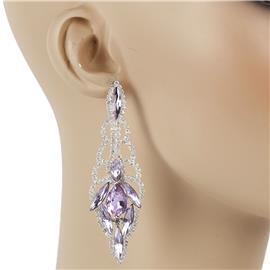 CZ Long Chandelier Earring