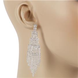 CZ Fringeds Long Earring