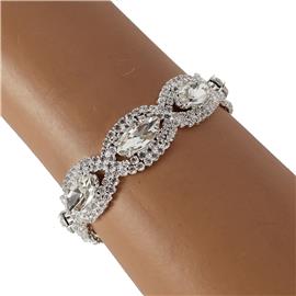 CZ Oval Bracelet