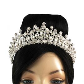 Crystal Tear Crown Tiara