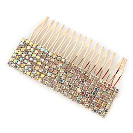 Rhinestones Casting Hair Comb