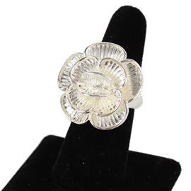 Metal Roses Chunky Ring