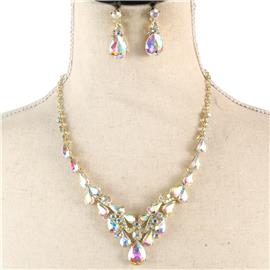 Crystal Necklace Set