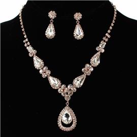 Teardrop Necklace Set