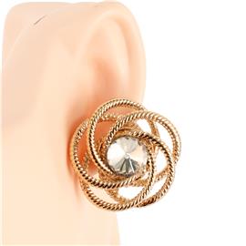 Clip On Metal Earring