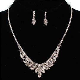 Junior Rhinestones Necklace Set