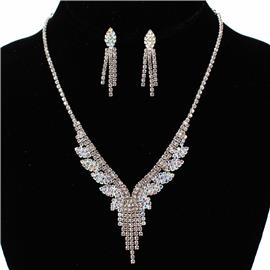 Junior Rhinestones Necklace Set