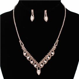 CZ Necklace Set