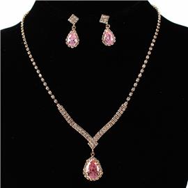 CZ Necklace Set