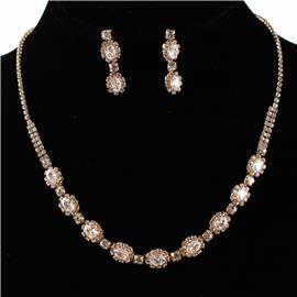 CZ Necklace Set