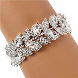 Rhinestones Cuff Bangle