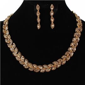 Crystal Necklace Set