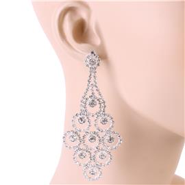 Rhinestones Chandelier Earring