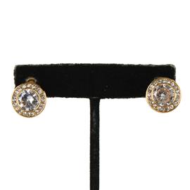 Cubic Zirconia Round Earring