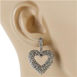 Stones Heart Earring