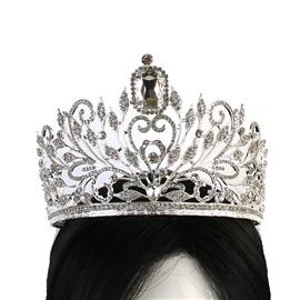 Crystal Square Tiara Crown