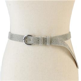 Rhinestones 11 Lines Belt