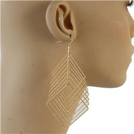 Fashion Square Metal Earring