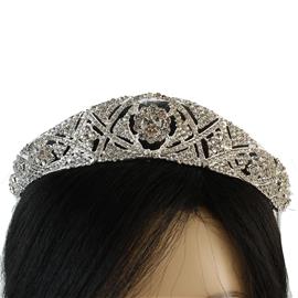 Rhinestones Casting Tiara