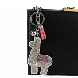 Lama Rhinestones Key Chain