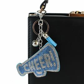 Cheer Rhinestones Key Chain