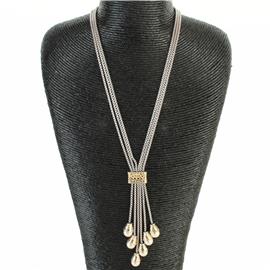 Pearl Fringed Necklace