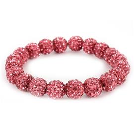 Stones Stretch Ball Bracelet