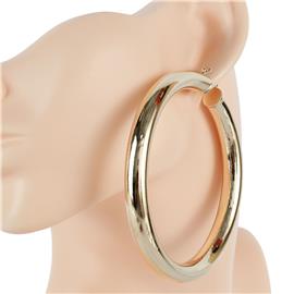 80mm Metal Hoop Earring