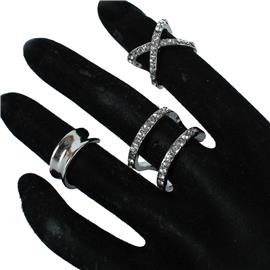 Multi Stones Midi Rings