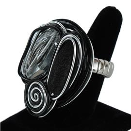 Fashion Round Wired Ring