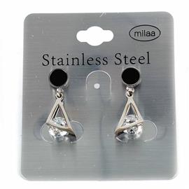 Stainless Steel Triangle Earring