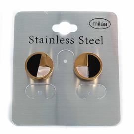 Stainless Steel Round Earring