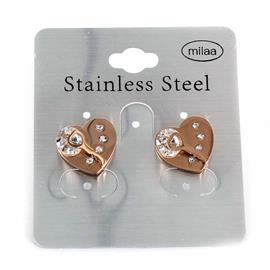 Stainless Steel Heart Earring