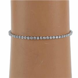 Cubic Zirconia Slide Bracelet