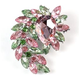 Crystal Brooch