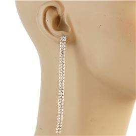 Rhinestone Fashion Bar Earring