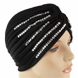 Stones Turban Cap