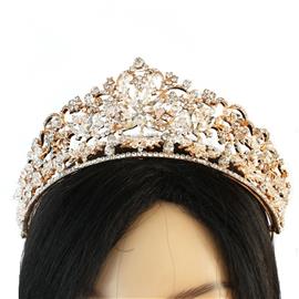 Crystal Beads FlowerTiara