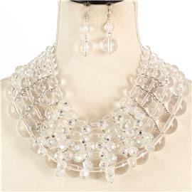 Fashion Pearl Choker Set