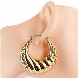 Metal Hoop Earring