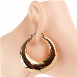 Metal Hoop Earring