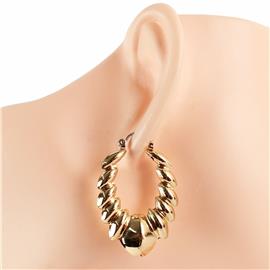 Metal Hoop Earring