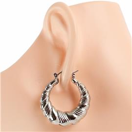 Metal Hoop Earring