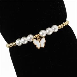 Butterfly Stainless Steel Bracelet