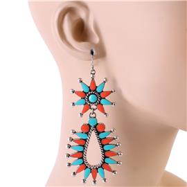 Bohemia Tear-Flower Earring