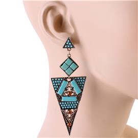 Bohemia Triangle Earring